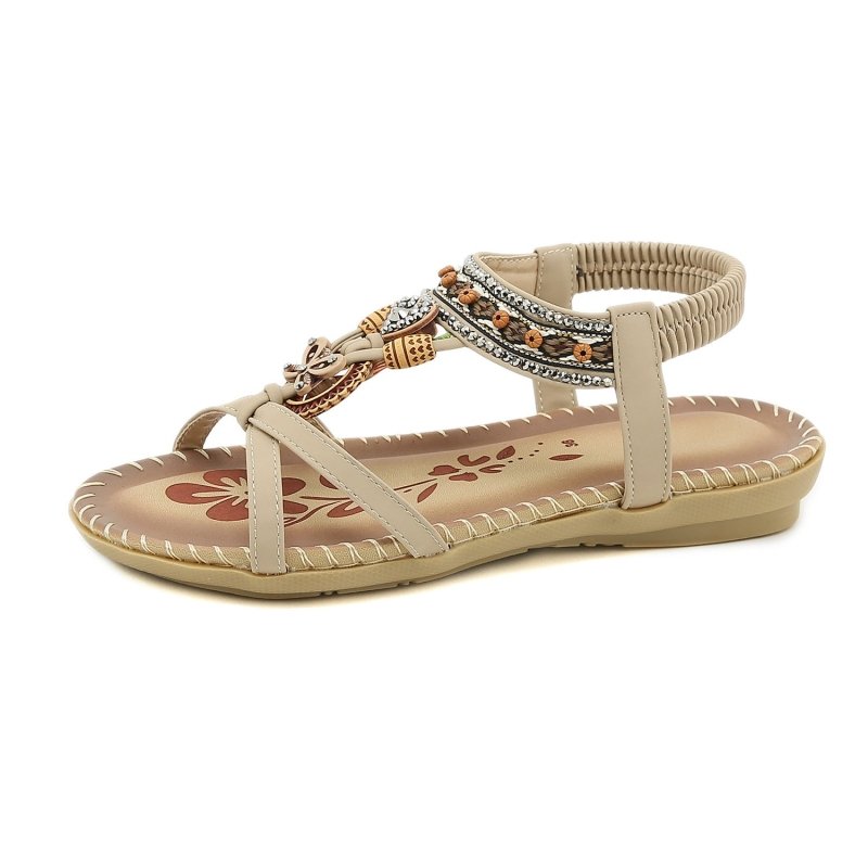 Women's Open Toe Beach Sandals $49.22 Dana Fashion Color: Apricot Size: 35 Women's shoes Product information: Color: black, blue, dark brown, apricot Processing Method: Frosted Size: 35, 36, 37, 38, 39, 40, 41, 42, 43 Sole material: TPR Toe holder shape: