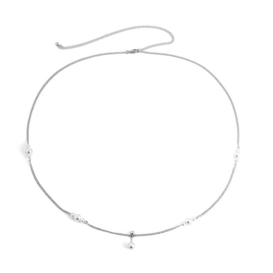 Women's Personalized Zircon Navel Stud Body Chains $14.00 Dana Fashion Color: 02 White K Women's Accessories Product information: Color: 01 Gold, 02 White k,03 Gold, 04 White k,05 gold Size: 125cm Applicable Gender: Female Material: Metal Popular elements