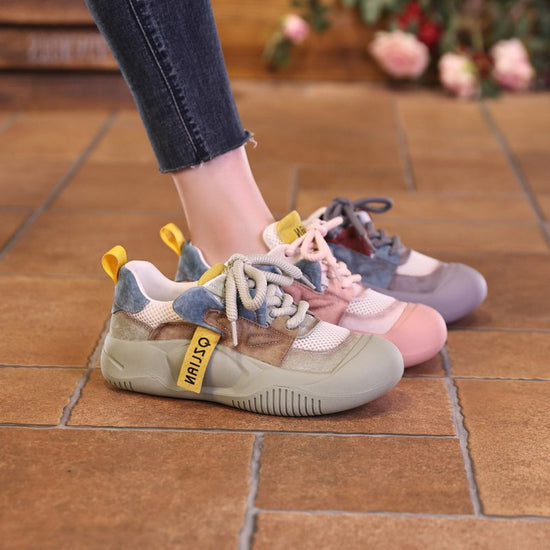 Women's Platform Lightweight Mesh Surface Shoes $34.99 Dana Fashion Color: Khaki Size: 35 Women's shoes Product information: Pattern: color matching Lining material: imitation leather Upper height: low top Sole craft: injection moulded shoes Sole material