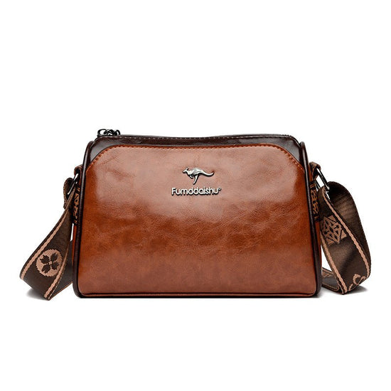 Women's Retro Double-sided Pillow Shoulder Messenger Bag $33.99 Dana Fashion Color: Black Women's Bags Product information: Lining texture: Polyester Applicable scenarios: Daily matching Color: black, white, brown, green Outer bag type: Sandwich pocket Ha