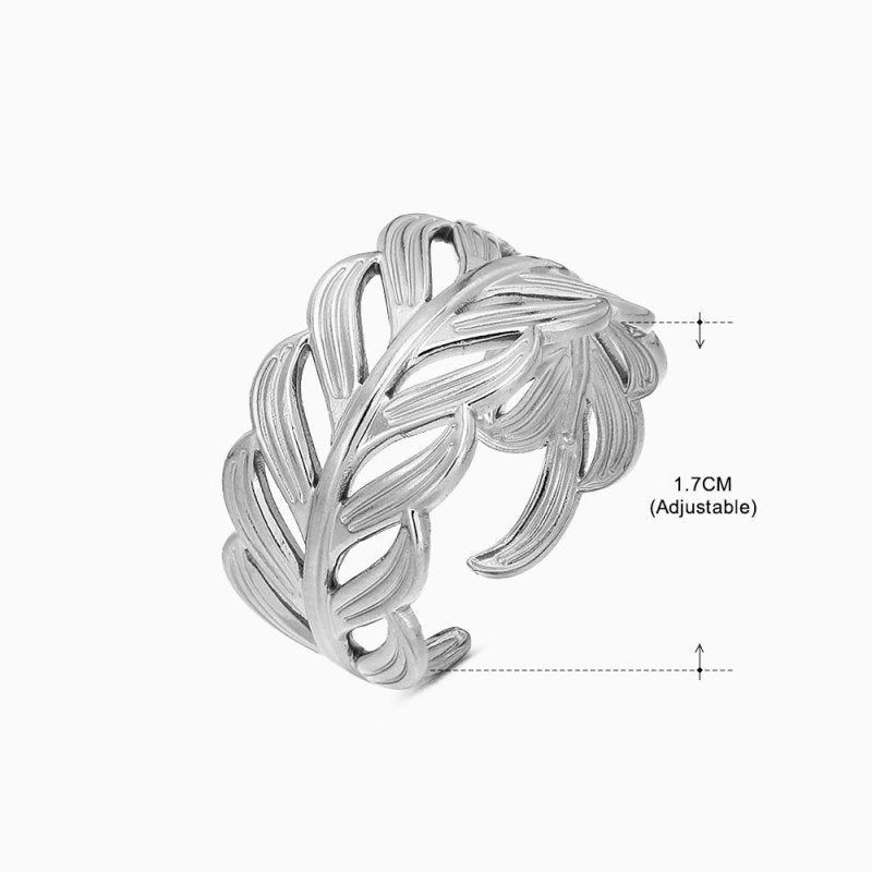 Women's Retro Fashion Stainless Steel Shaped Ring $15.00 Dana Fashion Color: Steel Ring 151 Women's Accessories Product information: Type: Ring Treatment Process: Electroplating Color: gold ring 152, stem ring 152, gold ring 151, stem ring 151, gold ring