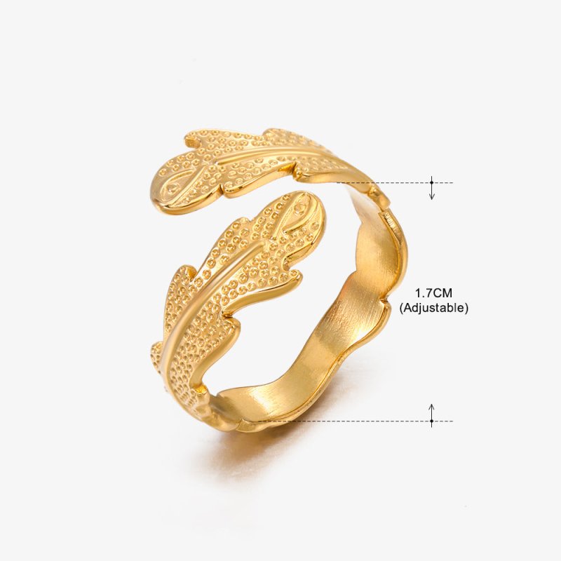 Women's Retro Fashion Stainless Steel Shaped Ring $15.00 Dana Fashion Color: Golden Ring 147 Women's Accessories Product information: Type: Ring Treatment Process: Electroplating Color: gold ring 152, stem ring 152, gold ring 151, stem ring 151, gold ring