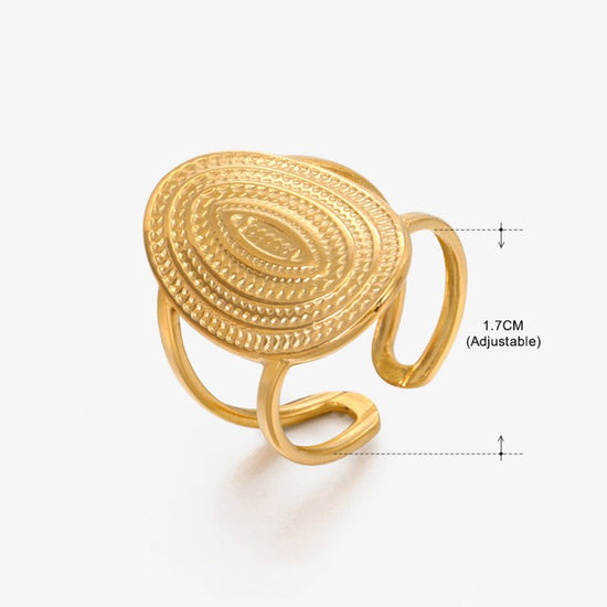 Women's Retro Fashion Stainless Steel Shaped Ring $15.00 Dana Fashion Color: Gold Ring 078 Women's Accessories Product information: Type: Ring Treatment Process: Electroplating Color: gold ring 152, stem ring 152, gold ring 151, stem ring 151, gold ring 1