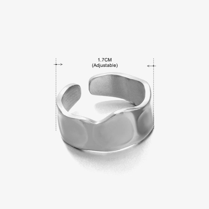 Women's Retro Fashion Stainless Steel Shaped Ring $15.00 Dana Fashion Color: Steel Ring 190 1 Women's Accessories Product information: Type: Ring Treatment Process: Electroplating Color: gold ring 152, stem ring 152, gold ring 151, stem ring 151, gold rin