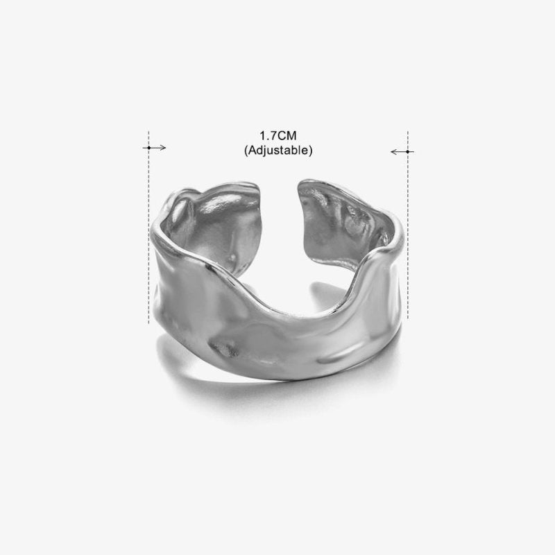 Women's Retro Fashion Stainless Steel Shaped Ring $15.00 Dana Fashion Color: Steel Ring 233 Women's Accessories Product information: Type: Ring Treatment Process: Electroplating Color: gold ring 152, stem ring 152, gold ring 151, stem ring 151, gold ring