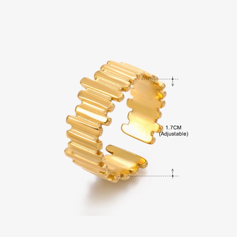 Women's Retro Fashion Stainless Steel Shaped Ring $15.00 Dana Fashion Color: Gold Ring 056 Women's Accessories Product information: Type: Ring Treatment Process: Electroplating Color: gold ring 152, stem ring 152, gold ring 151, stem ring 151, gold ring 1