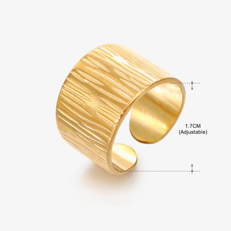 Women's Retro Fashion Stainless Steel Shaped Ring $15.00 Dana Fashion Color: Gold Ring 101 Women's Accessories Product information: Type: Ring Treatment Process: Electroplating Color: gold ring 152, stem ring 152, gold ring 151, stem ring 151, gold ring 1