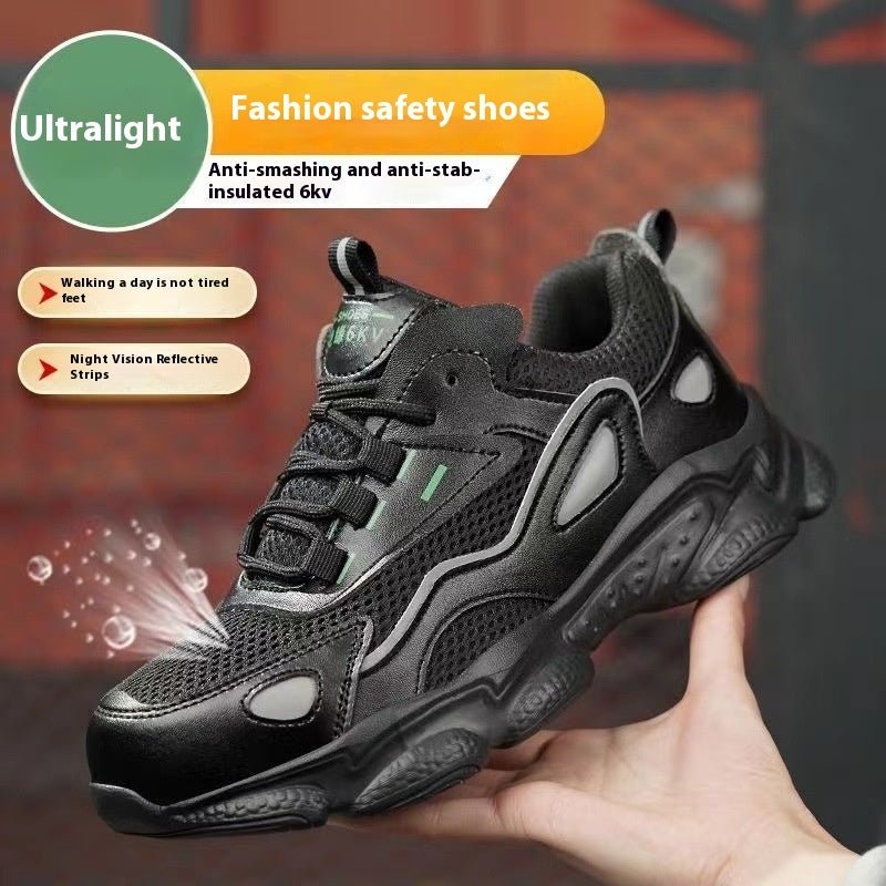 Women's Safety Shoes Fashionable And Safe $57.00 Dana Fashion Color: 818 Black Size: 34 Women's shoes Overview: Unique design, stylish and beautiful. Good material, comfortable feet. A variety of colors, any choice. Specification: Scene use: construction