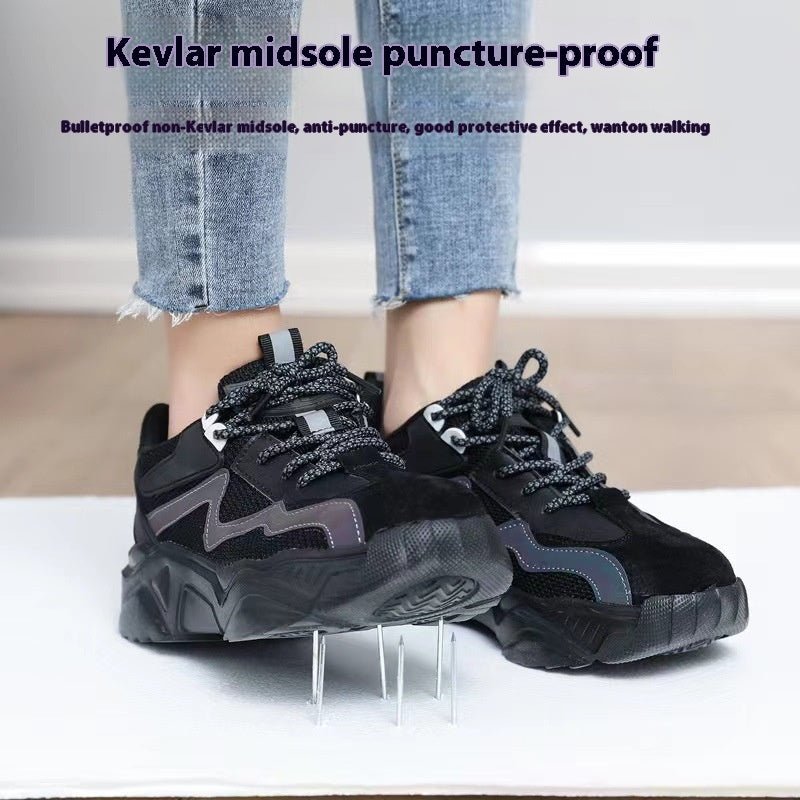 Women's Safety Shoes Fashionable And Safe $57.00 Dana Fashion Color: 818 Black Size: 34 Women's shoes Overview: Unique design, stylish and beautiful. Good material, comfortable feet. A variety of colors, any choice. Specification: Scene use: construction