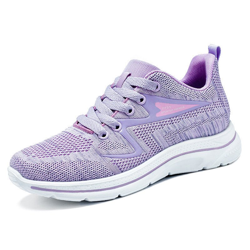 Women's Shoes Fall Lovers Shoes Casual Sports Soft Bottom $39.13 Dana Fashion Color: Purple Size: 35 Women's shoes Product information: Color: pink, black, purple Heel shape: flat heel Size: 35, 36, 37, 38, 39, 40, 41 Sole craft: injection moulded shoes S