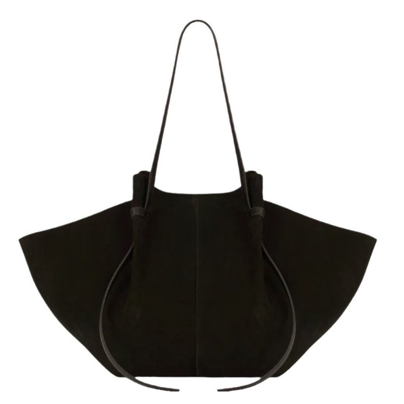 Women's Shoulder Bag Suede Frosted Large Capacity Portable Tote Bag $59.90 Dana Fashion Style: 2 Style Size: 21x15x37CM Women's Bags Product information: Line texture: Cow split leather Color: matt black, matt black, matt black, matt black, matt black, ma