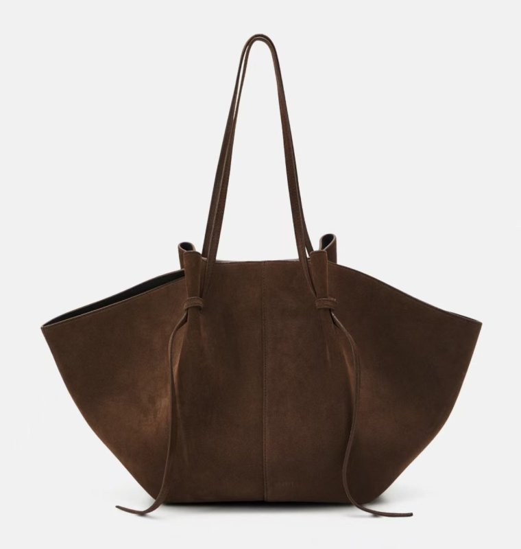 Women's Shoulder Bag Suede Frosted Large Capacity Portable Tote Bag $59.90 Dana Fashion Style: 1 Style Size: 21x15x37CM Women's Bags Product information: Line texture: Cow split leather Color: matt black, matt black, matt black, matt black, matt black, ma