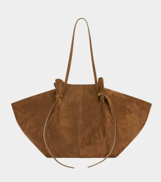Women's Shoulder Bag Suede Frosted Large Capacity Portable Tote Bag $59.90 Dana Fashion Style: 3 Style Size: 21x15x37CM Women's Bags Product information: Line texture: Cow split leather Color: matt black, matt black, matt black, matt black, matt black, ma