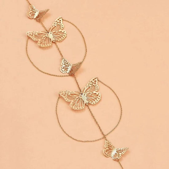 Women's Simple And Adjustable Butterfly Arm Chain $15.00 Dana Fashion Color: Gold Women's Accessories Product information: Treatment Process: Electroplating Color: Gold Style: Women's Material: Alloy Packing list: 1* Arm Chain Product Image: