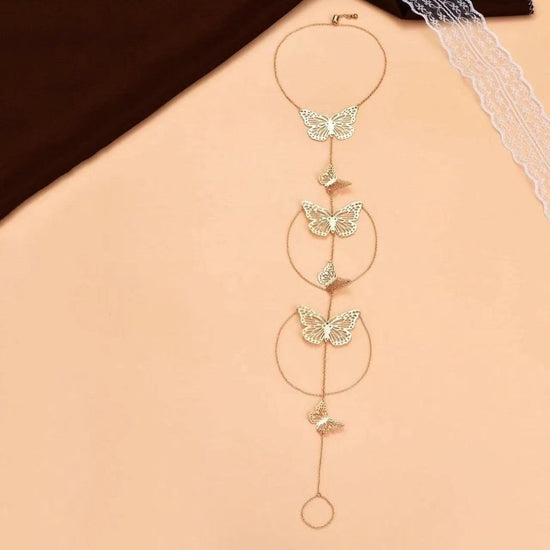 Women's Simple And Adjustable Butterfly Arm Chain $15.00 Dana Fashion Color: Gold Women's Accessories Product information: Treatment Process: Electroplating Color: Gold Style: Women's Material: Alloy Packing list: 1* Arm Chain Product Image: