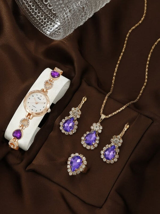Women's Simple Disc Light Luxury Quartz Bracelet Jewelry Watch $16.62 Dana Fashion Color: Blue Single Watch Women's Accessories Product information: Color: pink suit, blue suit, purple suit, pink single table, blue single table, purple single table Thickn
