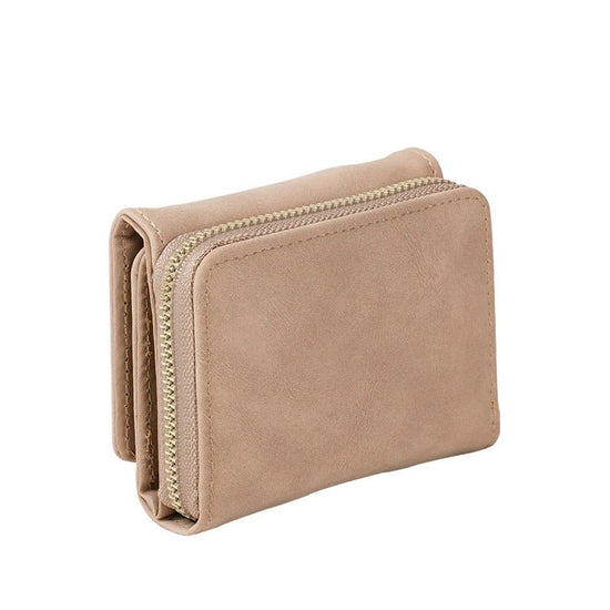Women's Simple Fashion Personality Frosted Wallet $17.01 Dana Fashion Color: Khaki Women's Bags Product information: Pattern: solid color Color: yellow brown, gray, black, khaki, pink, light pink, white, blue, brown Material: PU leather Style: Urban Simpl