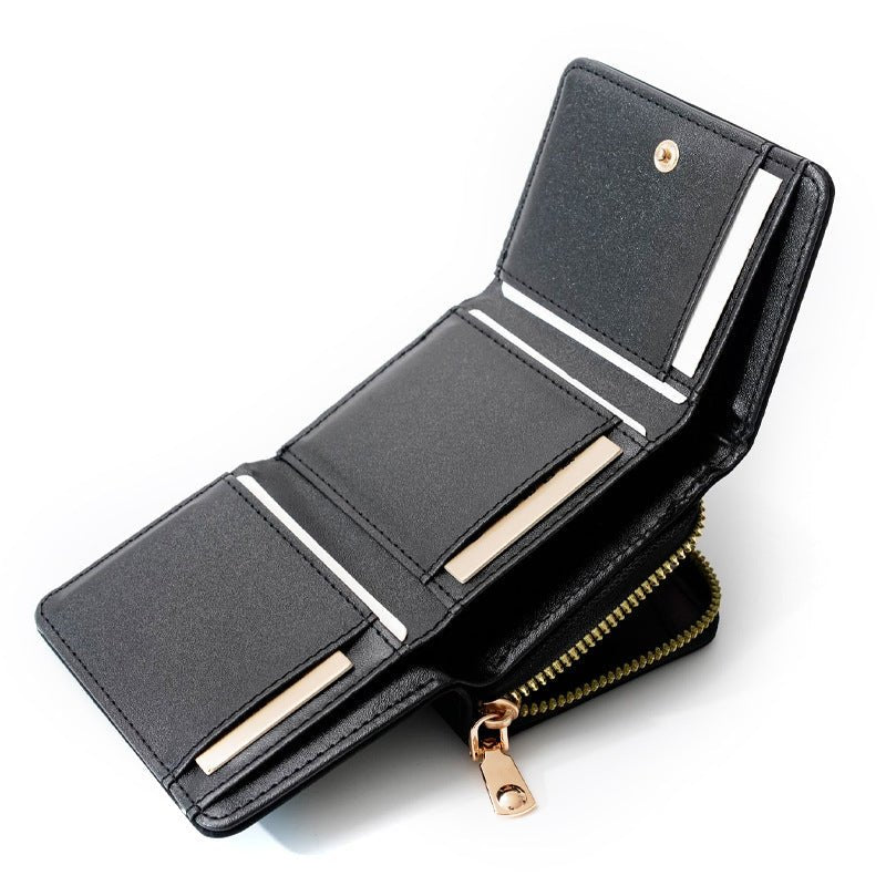 Women's Simple Fashion Personality Frosted Wallet $17.01 Dana Fashion Color: Black Women's Bags Product information: Pattern: solid color Color: yellow brown, gray, black, khaki, pink, light pink, white, blue, brown Material: PU leather Style: Urban Simpl