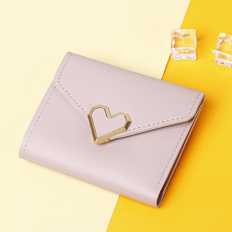 Women's Simple Fashion Personality Mini Wallet $9.55 Dana Fashion Color: Purple Women's Bags Product information: Pattern: solid color Color: black, red, light pink, dark pink, blue, gray, green, purple Material: PU leather Popular elements: sewing line S