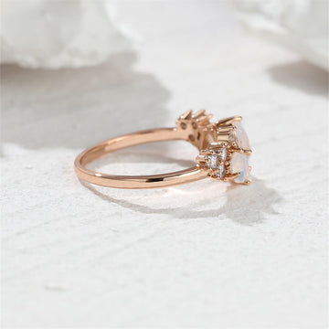 Rose Gold White Diamond