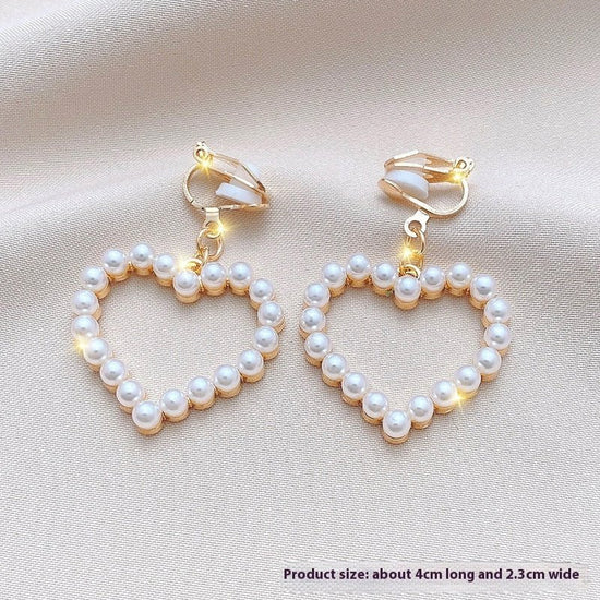 Women's Simple South Korea Fashion Tassel Ear Clip $15.00 Dana Fashion Color: Style7 Women's Accessories Product information: Treatment Process: Electroplating Color: 1# sweet temperament, 2# temperament star Moon, 3# country small flowers, 6# light butte