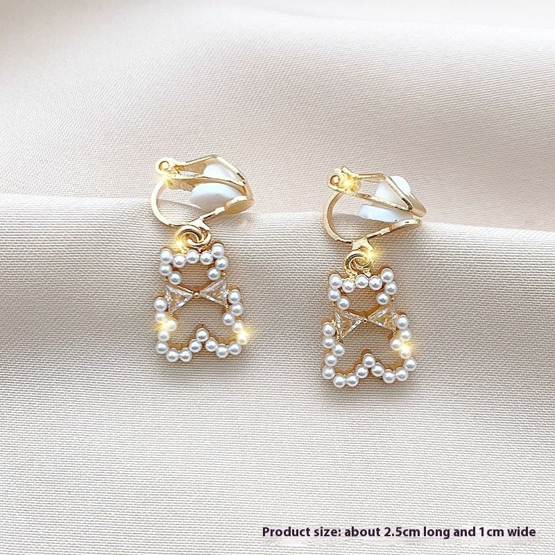 Women's Simple South Korea Fashion Tassel Ear Clip $15.00 Dana Fashion Color: Style13 Women's Accessories Product information: Treatment Process: Electroplating Color: 1# sweet temperament, 2# temperament star Moon, 3# country small flowers, 6# light butt
