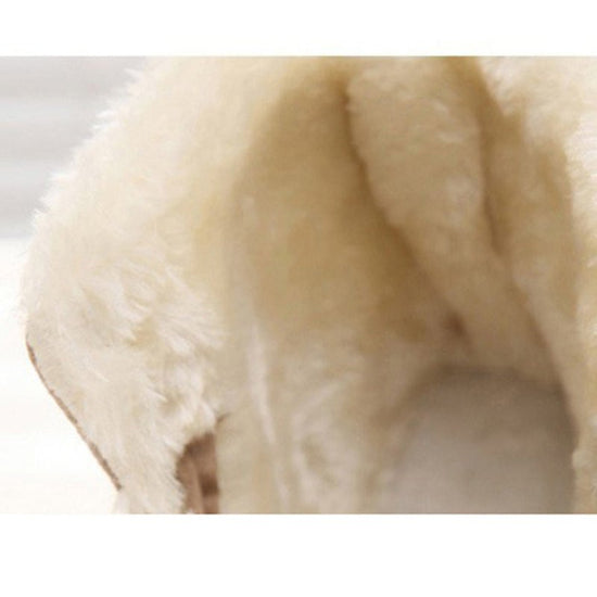 Women's Snow Boots Short Warm Flat Heel Shoes $39.99 Dana Fashion Color: Beige Size: 36 Women's shoes Product information: Color: black, beige, gray, brown Heel height: flat heel Heel shape: short stout heel Size: 36, 37, 38, 39, 40, 41, 42 Cutting depth: