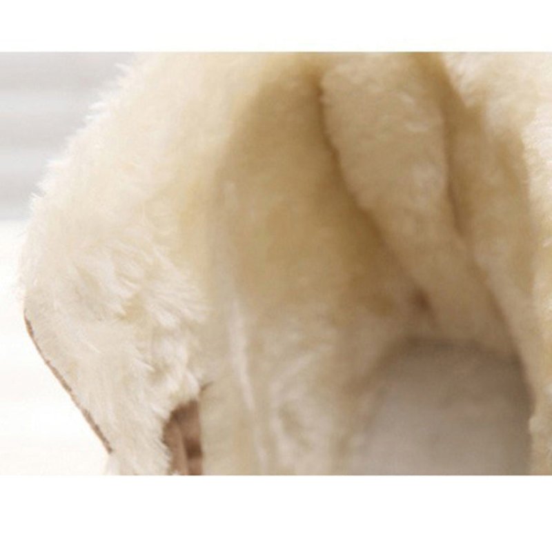 Women's Snow Boots Short Warm Flat Heel Shoes $39.99 Dana Fashion Color: Beige Size: 36 Women's shoes Product information: Color: black, beige, gray, brown Heel height: flat heel Heel shape: short stout heel Size: 36, 37, 38, 39, 40, 41, 42 Cutting depth: