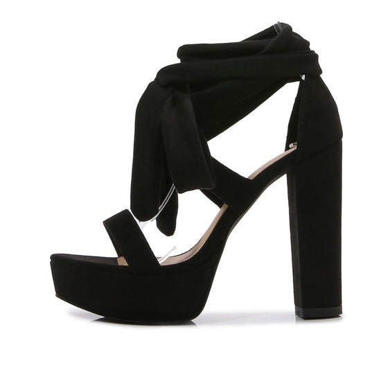 Women's Solid Color Peep-toe Waterproof Platform Bag Heel Chunky Heel High Heels $57.98 Dana Fashion Color: Black Size: 36 Women's shoes Product information: Toe bracket shape: Fish Mouth Color: red, black, pink, apricot, light purple Shoe Upper material: