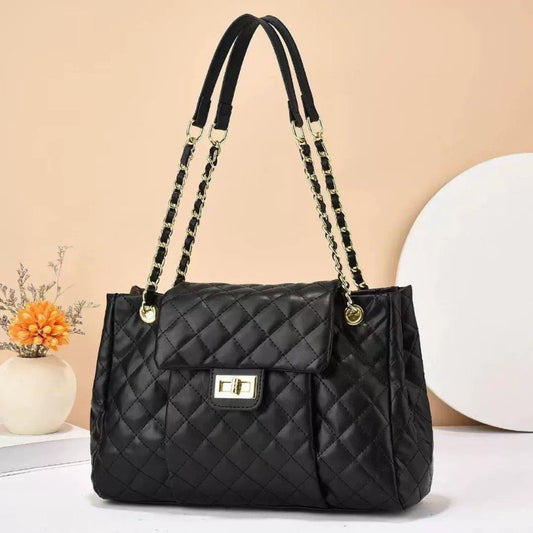 Women's Solid Color Simple Embroidery Thread Rhombus Large Capacity Chain Shoulder Messenger Bag $39.99 Dana Fashion Color: Beige White Women's Bags Product information: Lining text: Polyester Color: cream-white, black, pink, khaki, yellow, blue Outer bag