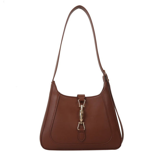 Women's Summer Design Simple Crossbody Shoulder Bag $23.77 Dana Fashion Color: Brown Women's Bags Product information: Lining texture: Polyester Applicable scenario: Daily configuration Color: khaki, black, white, brown Outer bag type: Sandwich pocket Har