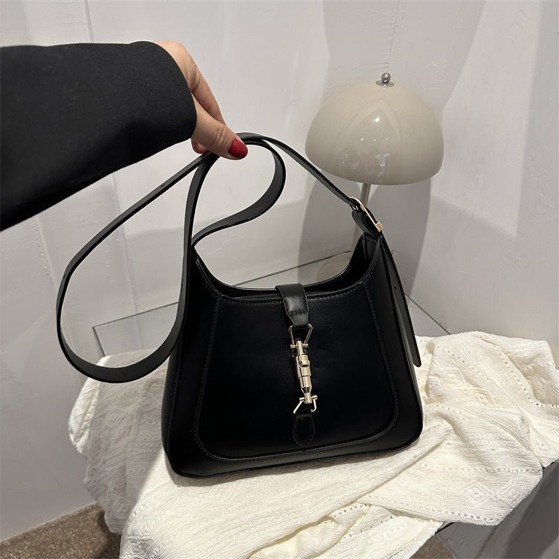 Women's Summer Design Simple Crossbody Shoulder Bag $23.77 Dana Fashion Color: Black Women's Bags Product information: Lining texture: Polyester Applicable scenario: Daily configuration Color: khaki, black, white, brown Outer bag type: Sandwich pocket Har