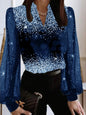 Women's V - neck Pullover Fashionable Printed ShirtDana FashionDana FashionWomen's V - neck Pullover Fashionable Printed Shirt