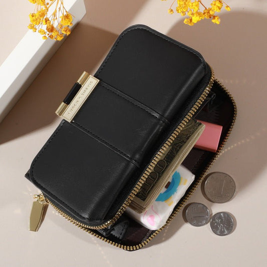 Women's Wallet Multifunctional Fashion Coin Purse $17.90 Dana Fashion Color: Beige Women's Bags Product information: Lining texture: synthetic leather Color: black, wine red, beige, light pink, light green, dark pink, brown Material: pu Specification: hei