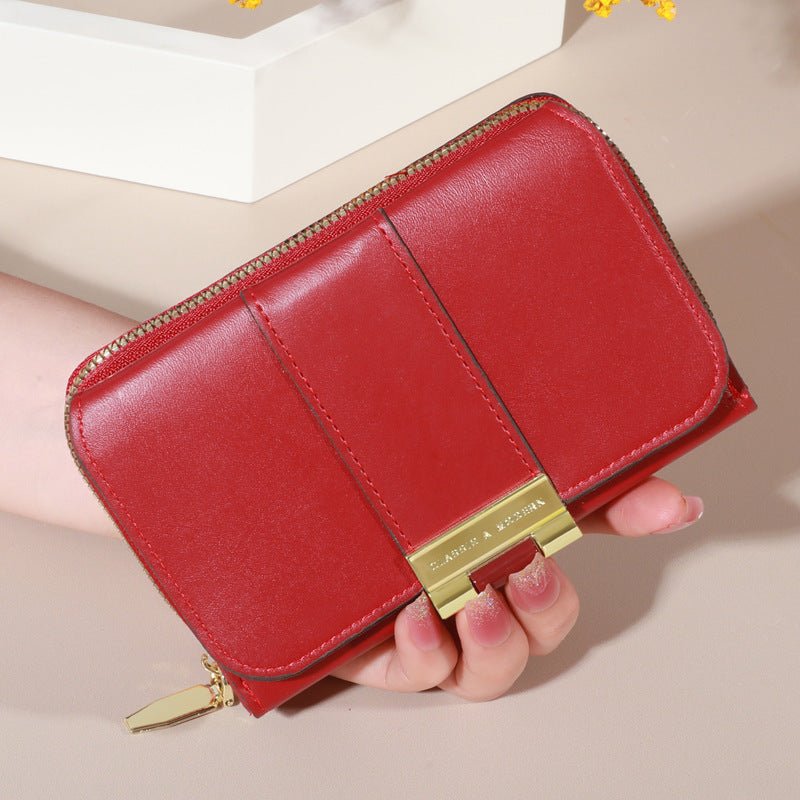 Women's Wallet Multifunctional Fashion Coin Purse $17.90 Dana Fashion Color: Wine Red Women's Bags Product information: Lining texture: synthetic leather Color: black, wine red, beige, light pink, light green, dark pink, brown Material: pu Specification: