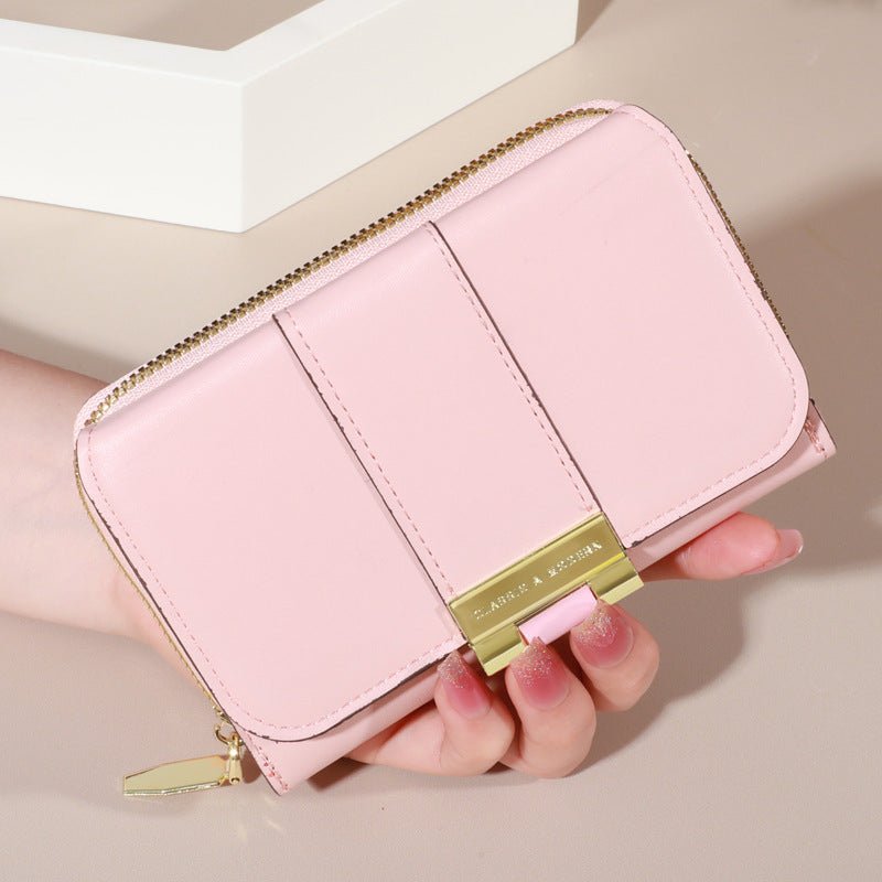 Women's Wallet Multifunctional Fashion Coin Purse $17.90 Dana Fashion Color: Beige Women's Bags Product information: Lining texture: synthetic leather Color: black, wine red, beige, light pink, light green, dark pink, brown Material: pu Specification: hei