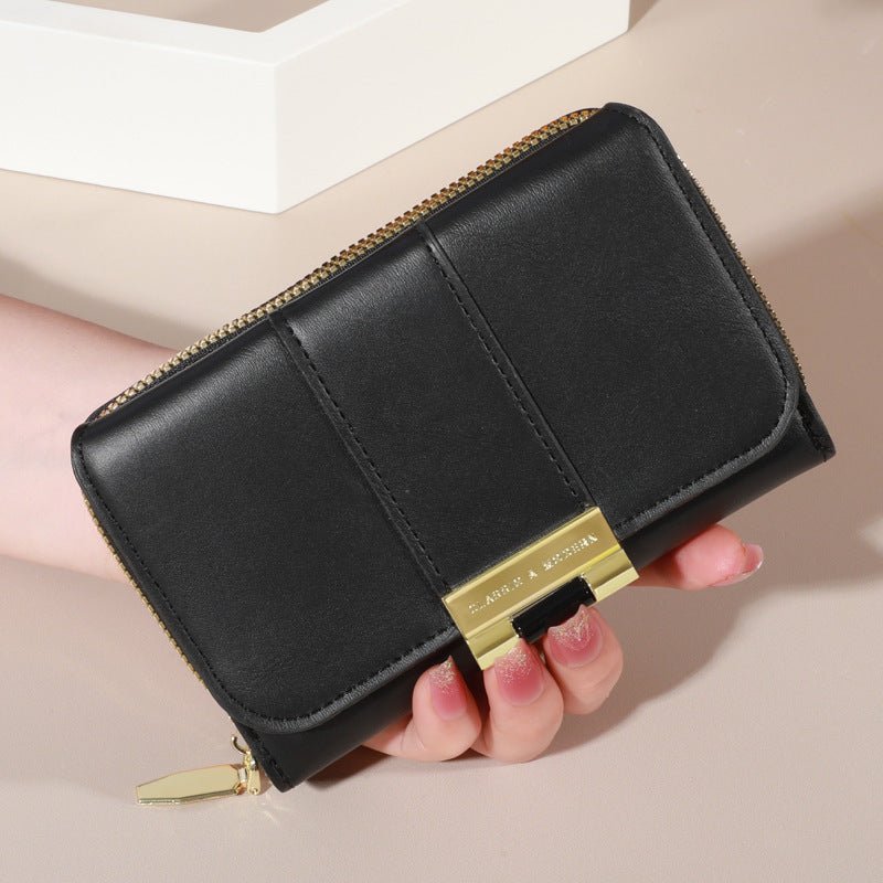 Women's Wallet Multifunctional Fashion Coin Purse $17.90 Dana Fashion Color: Black Women's Bags Product information: Lining texture: synthetic leather Color: black, wine red, beige, light pink, light green, dark pink, brown Material: pu Specification: hei