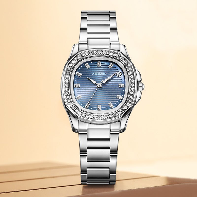 Women's Waterproof Nautilidae Quartz Watch $52.16 Dana Fashion Color: 11S9887L01 Women's Accessories Product information: Color: 11S9887L01,11S9887L03,11S9887L04 Mirror material: mineral reinforced glass mirror Buckle style: placement buckle Watch-buttom