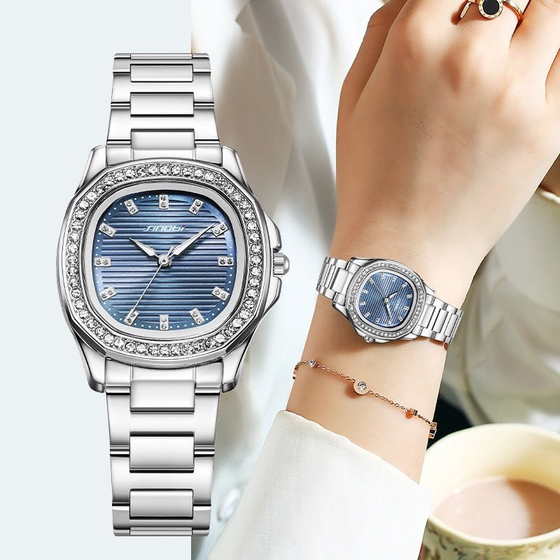 Women's Waterproof Nautilidae Quartz Watch $52.16 Dana Fashion Color: 11S9887L01 Women's Accessories Product information: Color: 11S9887L01,11S9887L03,11S9887L04 Mirror material: mineral reinforced glass mirror Buckle style: placement buckle Watch-buttom