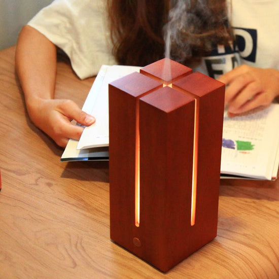 Wood grain aromatherapy machine $183.22 Dana Fashion Color: UK Beauty Tools Power supply method: DC Function: Aromatherapy Applicable objects: household Applicable area: more than 60 square meters Shape: columnar Noise: 36-45db Timing function: no timing