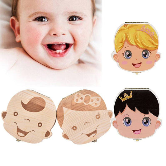 Wood Storage Box for Baby Kids Tooth Box Organizer $12.72 Dana Fashion style: Black boy Model: English Toys & Hobbies Overview: Excellent material, not easy to break Exquisite design, beautiful appearance Specification: Material: wood Style: Girl /Boy Siz