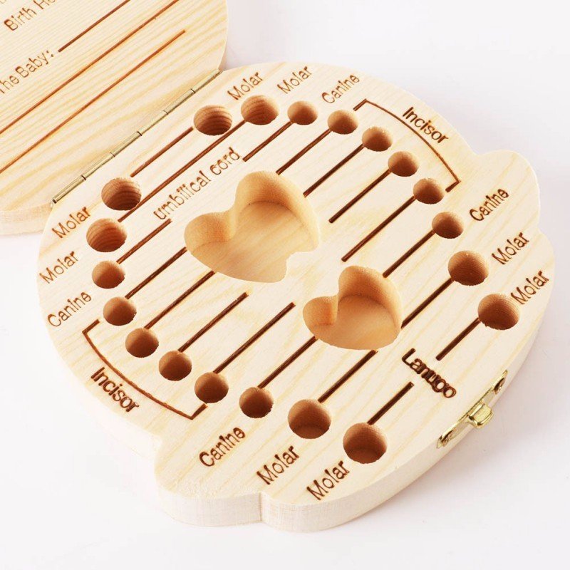 Wood Storage Box for Baby Kids Tooth Box Organizer $12.72 Dana Fashion style: Black boy Model: English Toys & Hobbies Overview: Excellent material, not easy to break Exquisite design, beautiful appearance Specification: Material: wood Style: Girl /Boy Siz