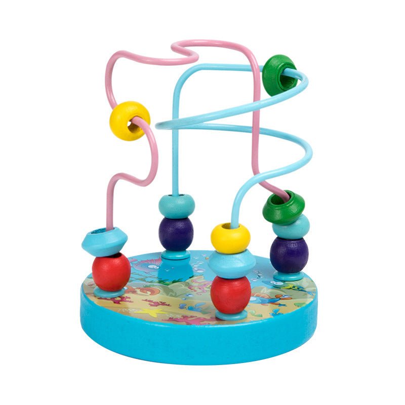 Wooden Toys Rattles Educational Toy Rainbow Blocks Montessori Baby Colorful Kids Music $18.09 Dana Fashion style: Small round beads Toys & Hobbies Product information Material: Wooden Brand: Zhenxiang Toys Packing method: paper box, net bag Ability traini