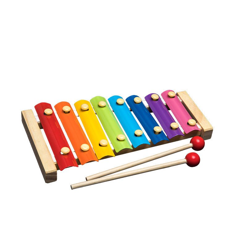 Wooden Toys Rattles Educational Toy Rainbow Blocks Montessori Baby Colorful Kids Music $18.98 Dana Fashion style: Eight notes on the piano Toys & Hobbies Product information Material: Wooden Brand: Zhenxiang Toys Packing method: paper box, net bag Ability