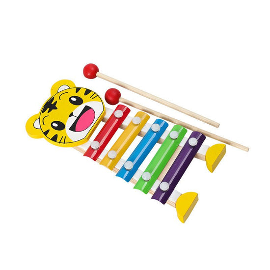 Wooden Toys Rattles Educational Toy Rainbow Blocks Montessori Baby Colorful Kids Music $19.78 Dana Fashion style: Tiger knocks on the piano Toys & Hobbies Product information Material: Wooden Brand: Zhenxiang Toys Packing method: paper box, net bag Abilit