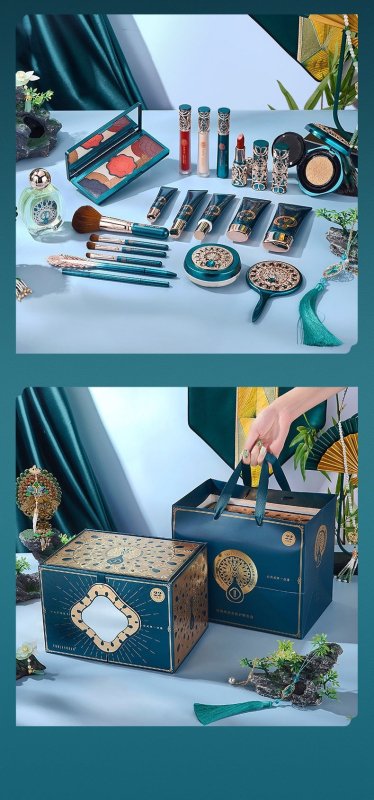Yan Fengyun Oriental Makeup Items Makeup Set 22-piece Set $200.00 Dana Fashion Color Classification: Suit makeup Product information: Color: Multicolor Specification: Suit Applicable skin type: Universal Color classification: 22-piece set of gorgeous beau