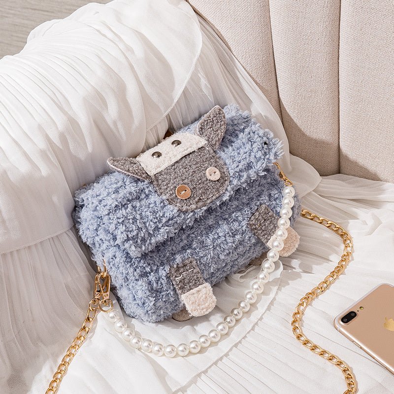 Yarn Diy Hand-woven Bag Material Bag For Girlfriend Material Package $48.64 Dana Fashion Color: Blue Women's Bags Product information: Texture: cotton Closed way: magnetic buckle Pattern: animal pattern Style: sweet lady Shape: horizontal square Popular e