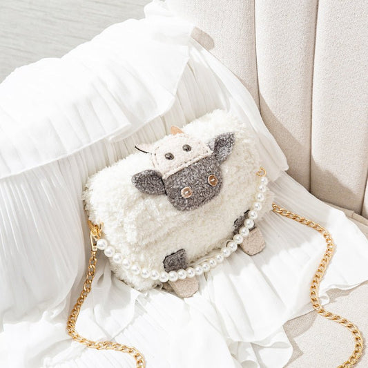 Yarn Diy Hand-woven Bag Material Bag For Girlfriend Material Package $48.64 Dana Fashion Color: 2white Women's Bags Product information: Texture: cotton Closed way: magnetic buckle Pattern: animal pattern Style: sweet lady Shape: horizontal square Popular