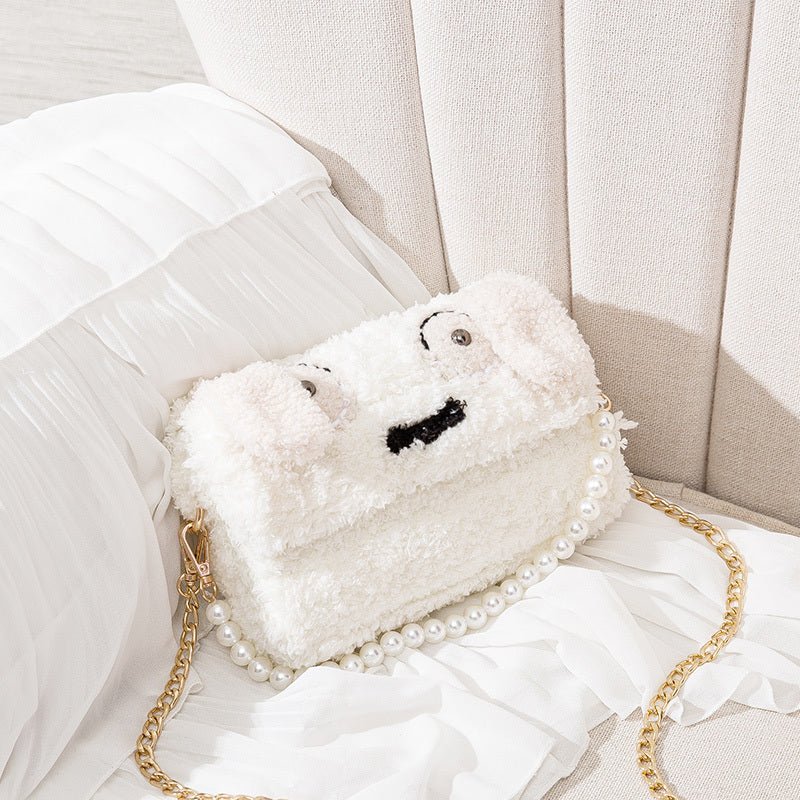 Yarn Diy Hand-woven Bag Material Bag For Girlfriend Material Package $48.64 Dana Fashion Color: 3white Women's Bags Product information: Texture: cotton Closed way: magnetic buckle Pattern: animal pattern Style: sweet lady Shape: horizontal square Popular