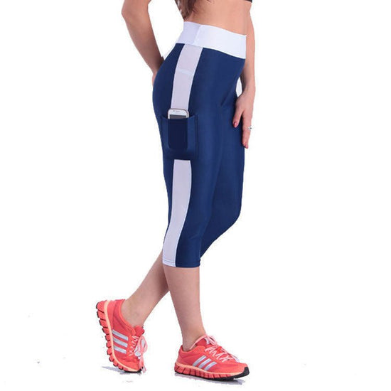Yoga Running Legging Pants Women Fitness $35.34 Dana Fashion Color: Navy Blue Size: 2XL Women's clothing Product information: Material: Cotton Style: Sports Features: Quick-drying, absorbent Colour: green, red, navy blue, purple, light blue, white, lake b